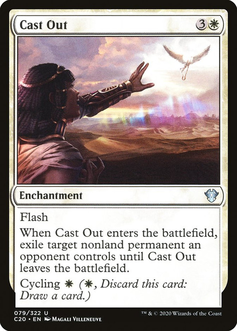 Cast Out\nCommander: 2020 Edition\nSingle\nMagic The Gathering