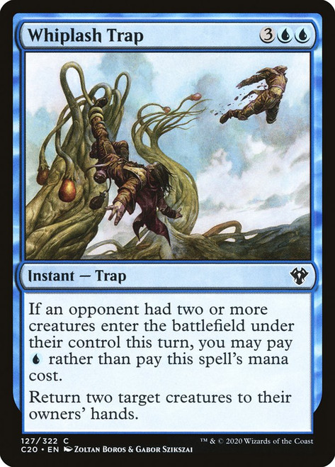 Whiplash Trap\nCommander: 2020 Edition\nSingle\nMagic The Gathering