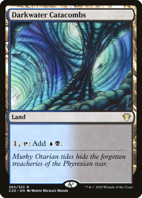 Darkwater Catacombs\nCommander: 2020 Edition\nSingle\nMagic The Gathering