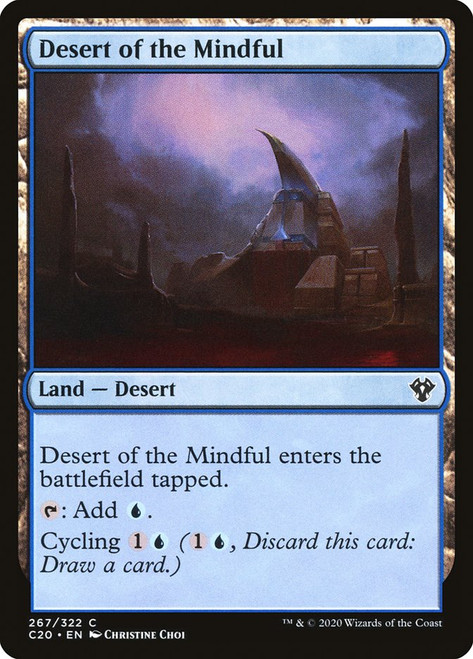 Desert of the Mindful\nCommander: 2020 Edition\nSingle\nMagic The Gathering