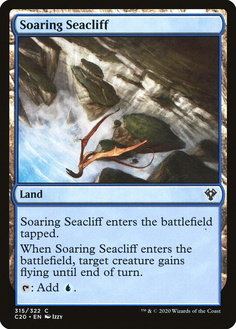 Soaring Seacliff\nCommander: 2020 Edition\nSingle\nMagic The Gathering