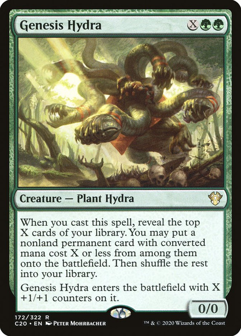 Genesis Hydra\nCommander: 2020 Edition\nSingle\nMagic The Gathering