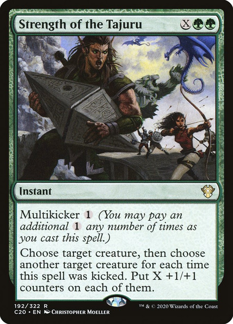 Strength of the Tajuru\nCommander: 2020 Edition\nSingle\nMagic The Gathering