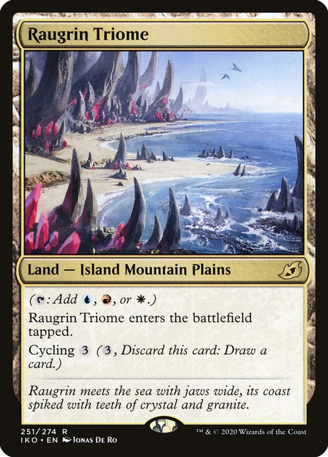 Raugrin Triome | Ikoria: Lair of Behemoths - Japanese | Star