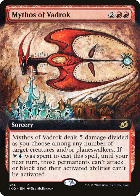 Mythos of Vadrok (Extended Art)\nIkoria: Lair of Behemoths - Variants\nSingle\nMagic The Gathering