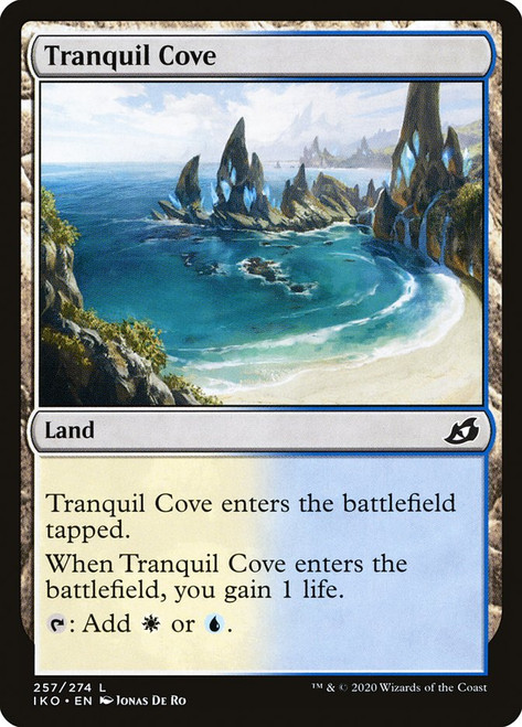 Tranquil Cove\nIkoria: Lair of Behemoths\nSingle\nMagic The Gathering