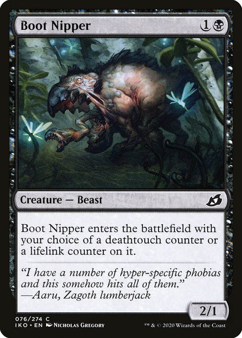 Boot Nipper\nIkoria: Lair of Behemoths\nSingle\nMagic The Gathering