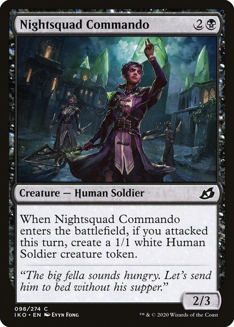 Nightsquad Commando\nIkoria: Lair of Behemoths\nSingle\nMagic The Gathering