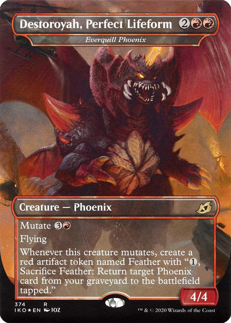 Everquill Phoenix (Destoroyah, Perfect Lifeform) (Godzilla Series