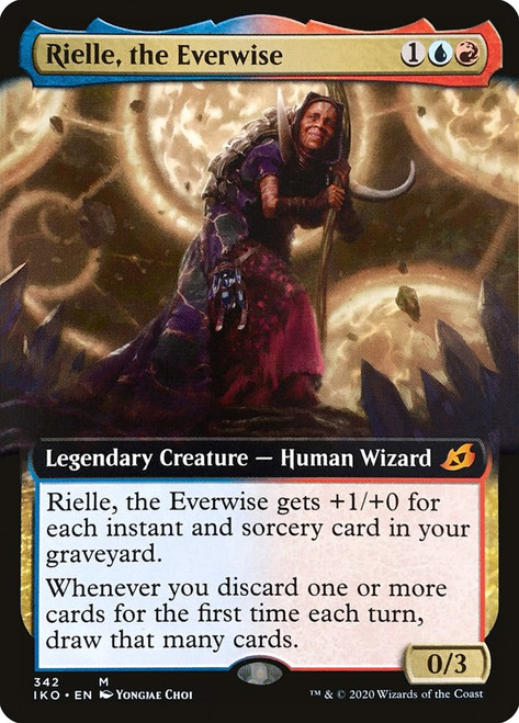Rielle, the Everwise (Extended Art)\nIkoria: Lair of Behemoths - Variants\nSingle\nMagic The Gathering