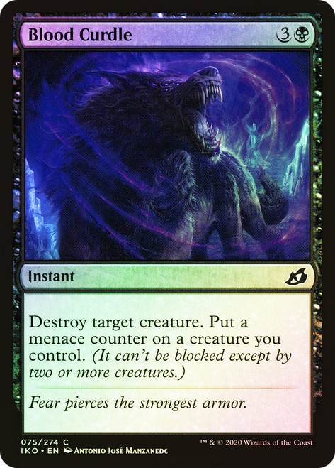 Blood Curdle\nIkoria: Lair of Behemoths\nSingle\nMagic The Gathering