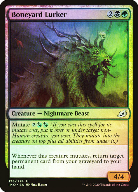Boneyard Lurker\nIkoria: Lair of Behemoths\nSingle\nMagic The Gathering