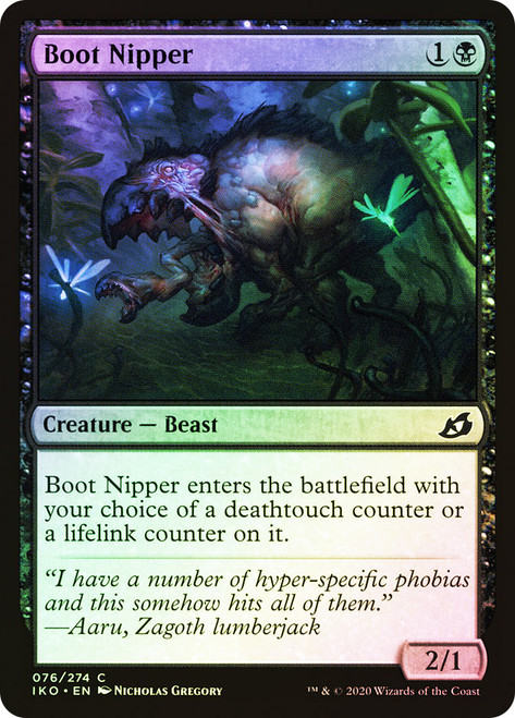 Boot Nipper\nIkoria: Lair of Behemoths\nSingle\nMagic The Gathering