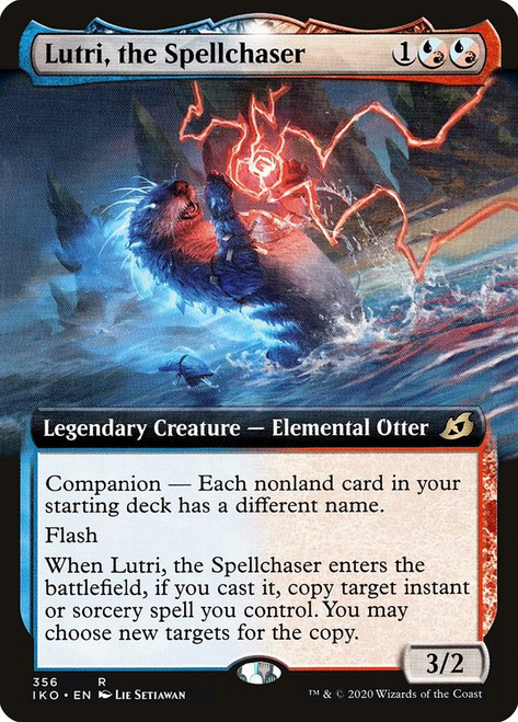 Lutri, the Spellchaser (Extended Art)\nIkoria: Lair of Behemoths - Variants\nSingle\nMagic The Gathering