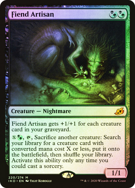 Fiend Artisan\nIkoria: Lair of Behemoths\nSingle\nMagic The Gathering