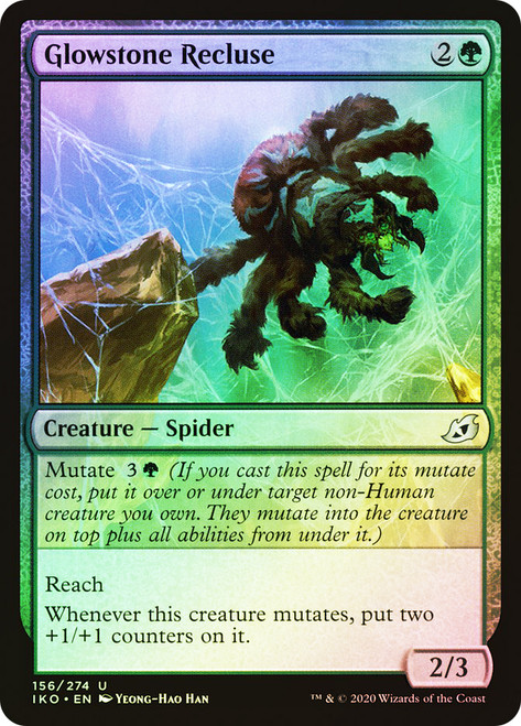 Glowstone Recluse\nIkoria: Lair of Behemoths\nSingle\nMagic The Gathering