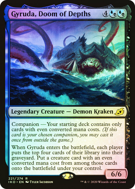 Gyruda, Doom of Depths\nIkoria: Lair of Behemoths\nSingle\nMagic The Gathering