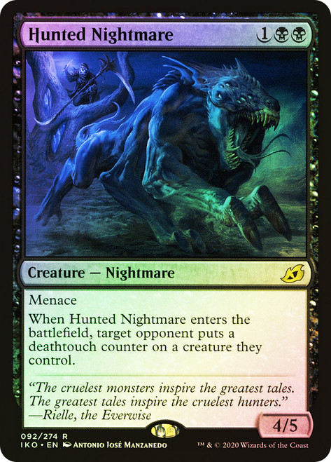 Hunted Nightmare\nIkoria: Lair of Behemoths\nSingle\nMagic The Gathering