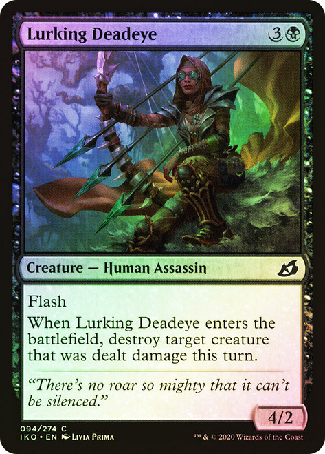 Lurking Deadeye\nIkoria: Lair of Behemoths\nSingle\nMagic The Gathering