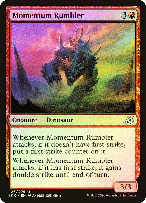 Momentum Rumbler\nIkoria: Lair of Behemoths\nSingle\nMagic The Gathering