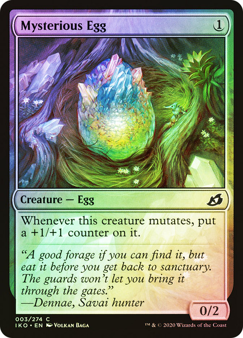 Mysterious Egg\nIkoria: Lair of Behemoths\nSingle\nMagic The Gathering