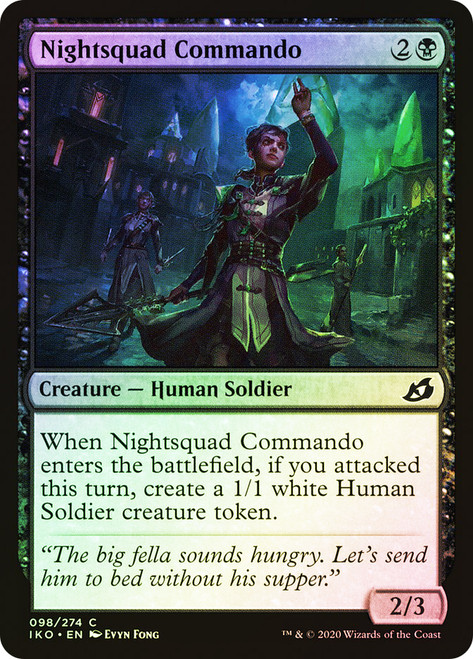 Nightsquad Commando\nIkoria: Lair of Behemoths\nSingle\nMagic The Gathering