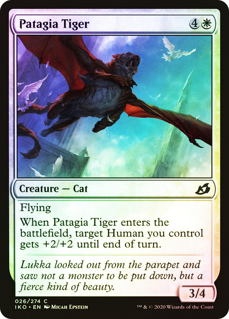 Patagia Tiger\nIkoria: Lair of Behemoths\nSingle\nMagic The Gathering