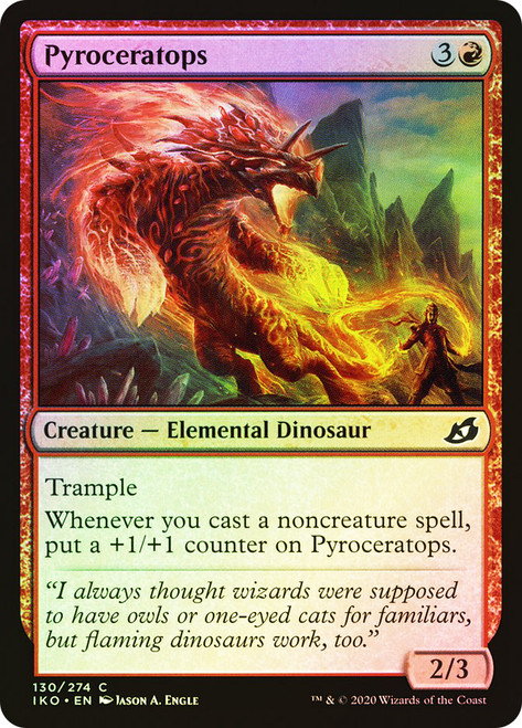 Pyroceratops\nIkoria: Lair of Behemoths\nSingle\nMagic The Gathering