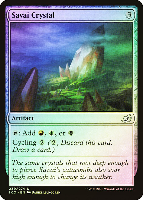 Savai Crystal\nIkoria: Lair of Behemoths\nSingle\nMagic The Gathering