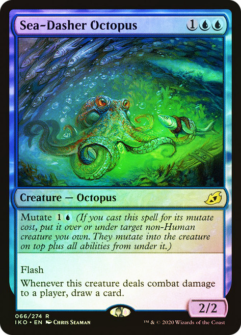 Sea-Dasher Octopus\nIkoria: Lair of Behemoths\nSingle\nMagic The Gathering