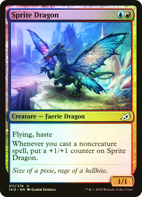 Sprite Dragon\nIkoria: Lair of Behemoths\nSingle\nMagic The Gathering