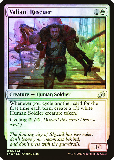 Valiant Rescuer\nIkoria: Lair of Behemoths\nSingle\nMagic The Gathering