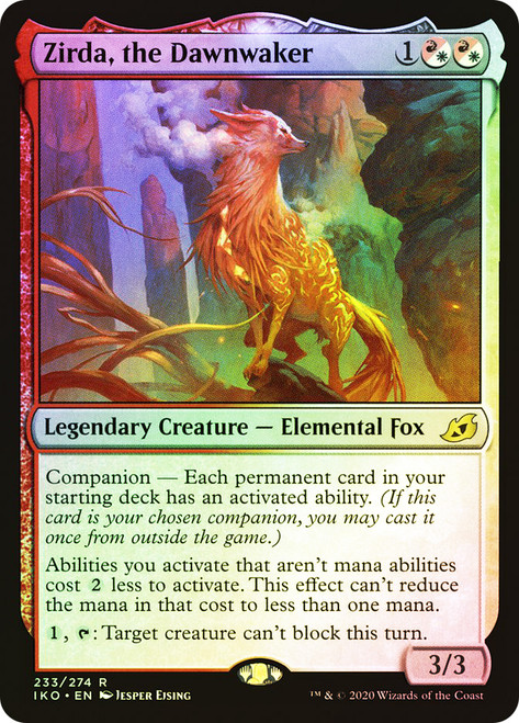 Zirda, the Dawnwaker\nIkoria: Lair of Behemoths\nSingle\nMagic The Gathering