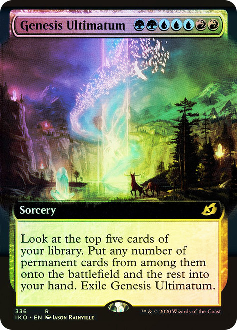 Genesis Ultimatum (Extended Art)\nIkoria: Lair of Behemoths - Variants\nSingle\nMagic The Gathering