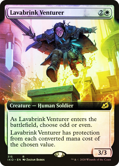 Lavabrink Venturer (Extended Art) | Ikoria: Lair of Behemoths