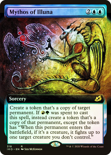 Mythos of Illuna (Extended Art)\nIkoria: Lair of Behemoths - Variants\nSingle\nMagic The Gathering