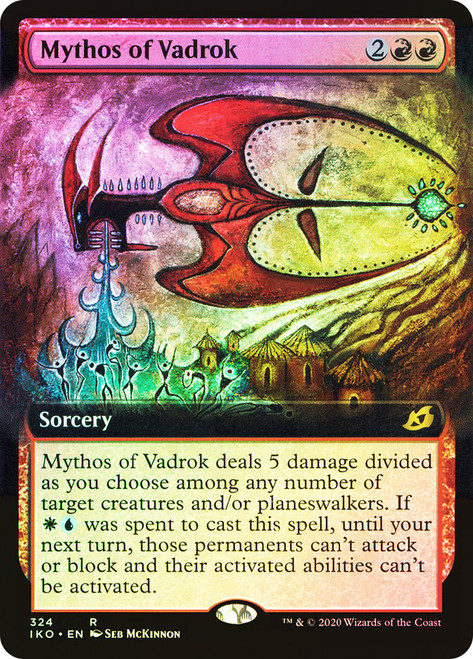Mythos of Vadrok (Extended Art)\nIkoria: Lair of Behemoths - Variants\nSingle\nMagic The Gathering