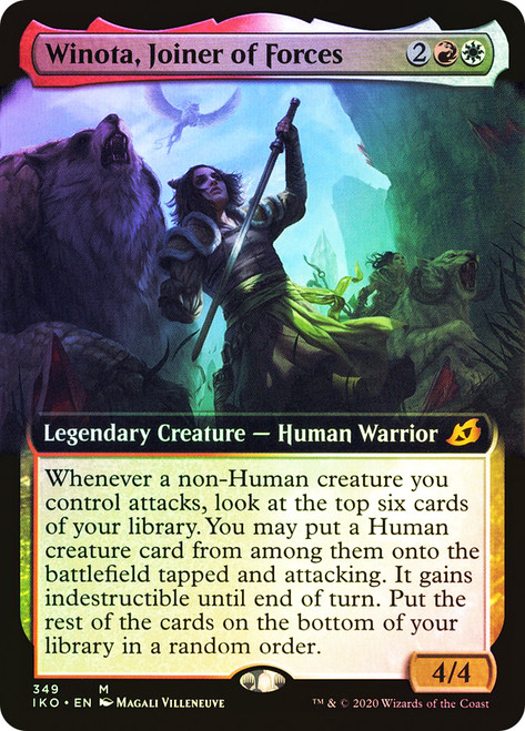 Winota, Joiner of Forces (Extended Art) | Ikoria: Lair of