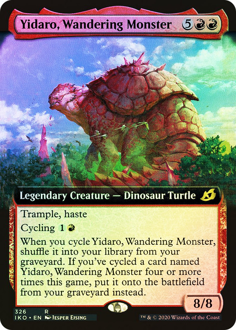 Yidaro, Wandering Monster (Extended Art)\nIkoria: Lair of Behemoths - Variants\nSingle\nMagic The Gathering