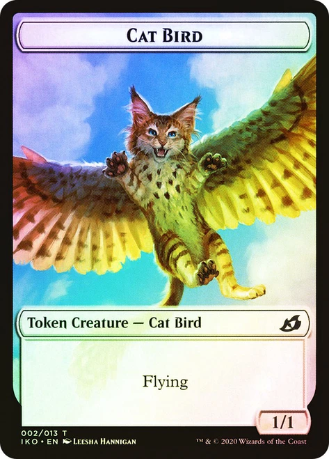 {Cat Bird Token} // {Human Soldier Token} (#05)
Ikoria: Lair of Behemoths
Single
Magic: The Gathering