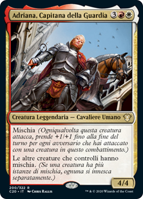 Adriana, Captain of the Guard | Commander 2020 - Japanese | Star