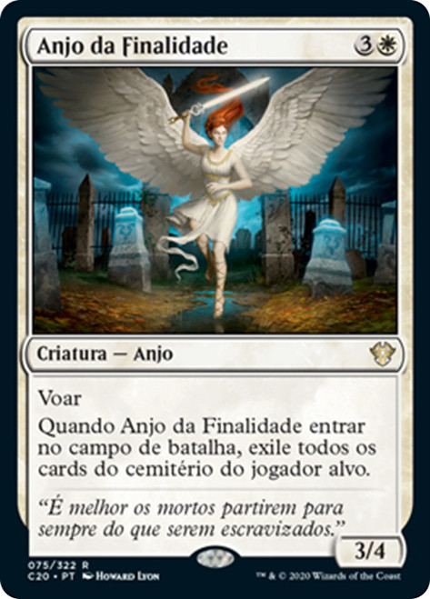 Angel of Finality [SGL-MTG-C20-075-PTN]
