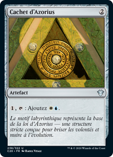 Azorius Signet [SGL-MTG-C20-238-FRN]