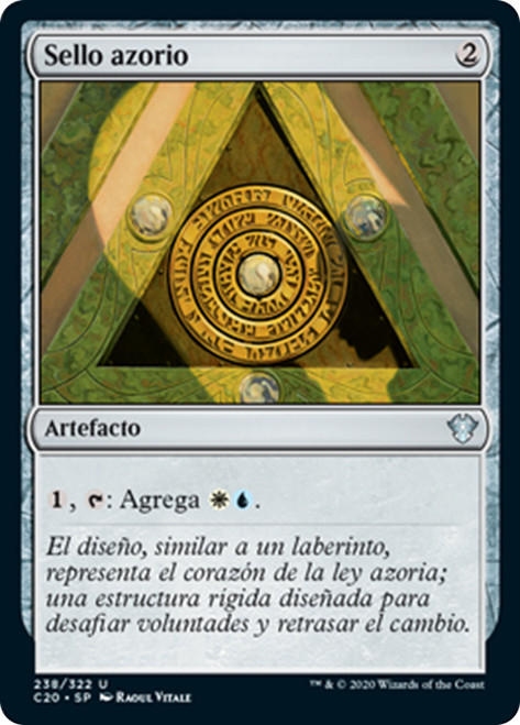 Azorius Signet [SGL-MTG-C20-238-ESN]