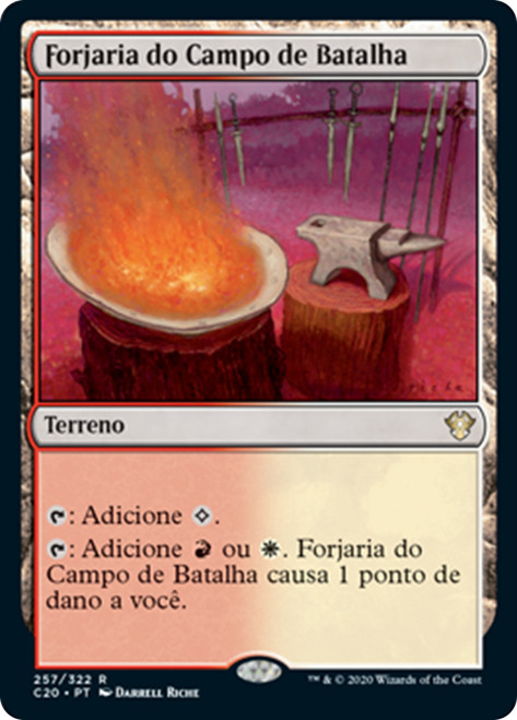 MTG 戦場の鍛冶場/Battlefield Forge APC 英語foil MTG【Foil】戦場の鍛冶場/Battlefield ForgeAPC 土地R 84443_jp.jpg