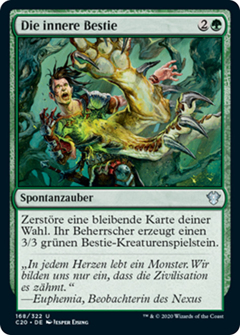 Beast Within [SGL-MTG-C20-168-DEN]