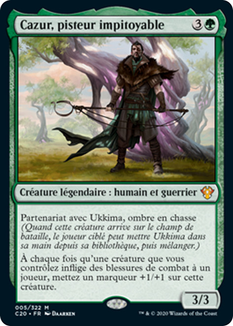 Cazur, Ruthless Stalker [SGL-MTG-C20-005-FRN]