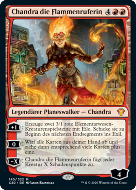 Chandra, Flamecaller [SGL-MTG-C20-145-DEN]