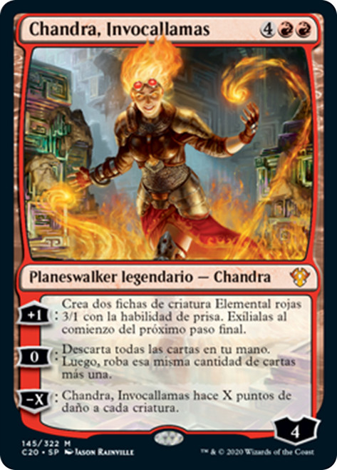 Chandra, Flamecaller [SGL-MTG-C20-145-ESN]