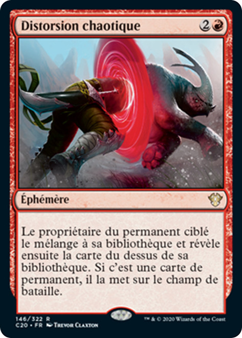 Chaos Warp [SGL-MTG-C20-146-FRN]